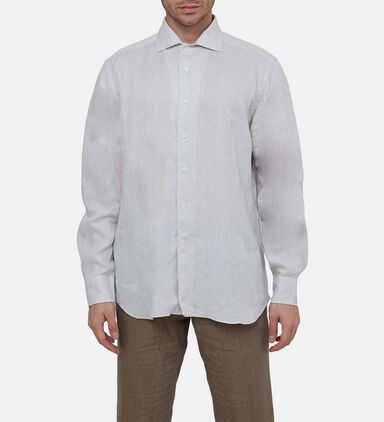 Linen Button-down Shirt