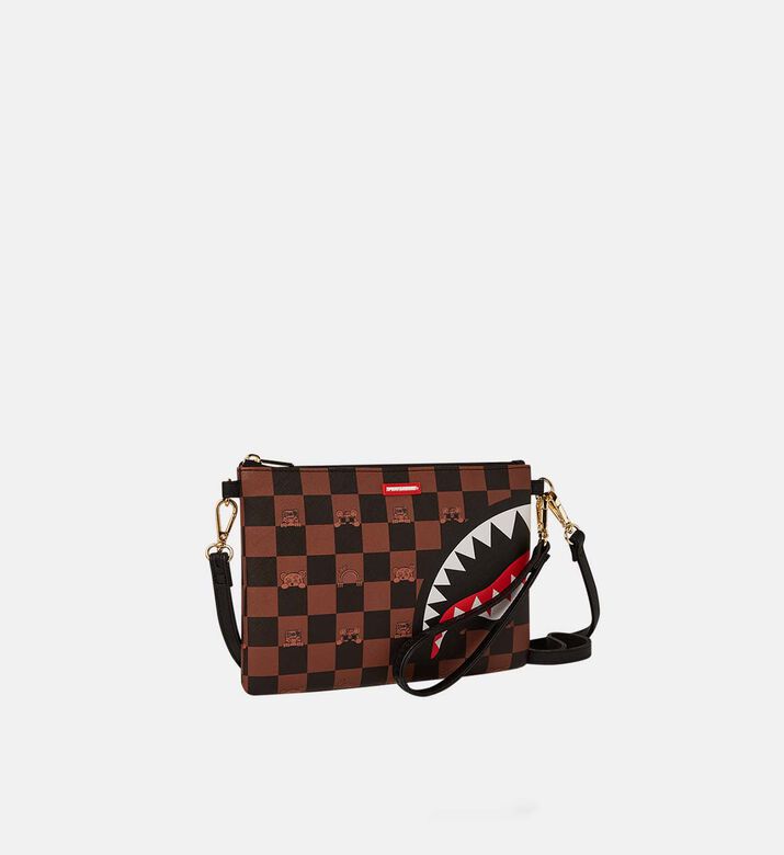 Casual Check Pouchette