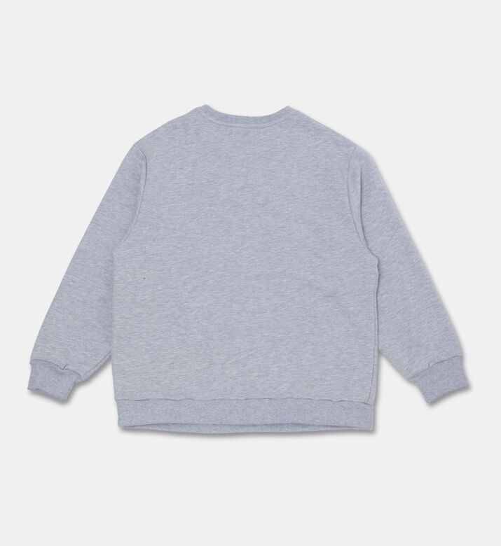 La Mia Bambina Sweater, Grey, 12.5y, Packshot View
