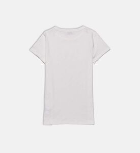 تيشيرت قطن بياقة دائرية