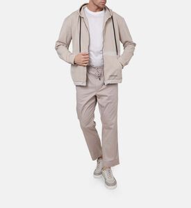 Straight-leg Cropped Trousers