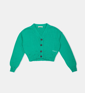 Junior Girl Distressed Cardigan