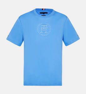 Tonal Laurel Embroidered T-shirt