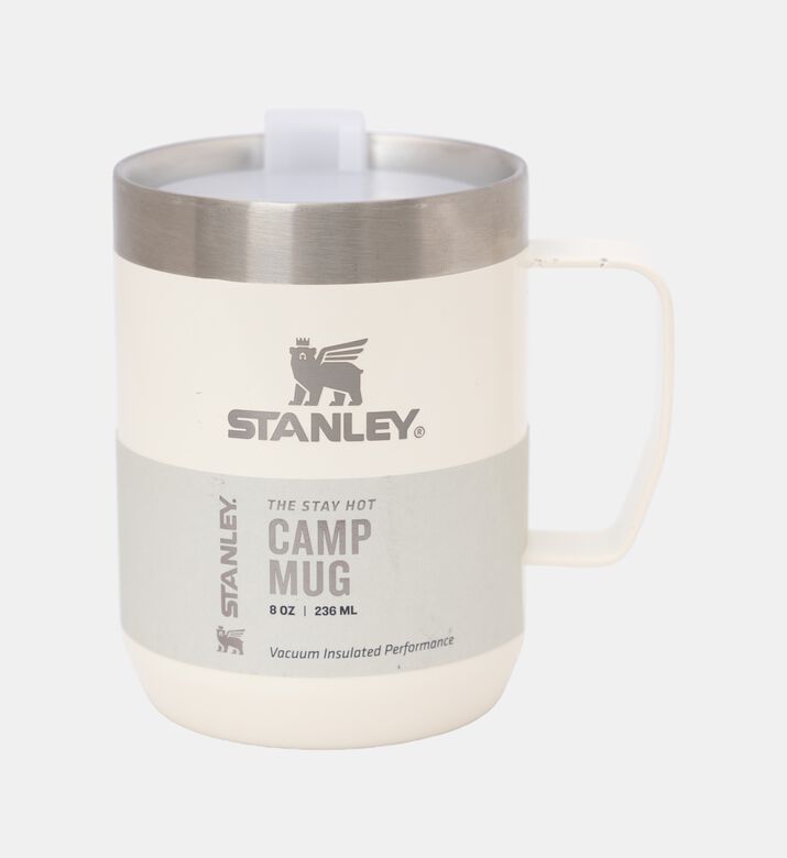 Stanley Stay Hot Double-wall Vacuum Camp Mug, Cream, 230-ml, Packshot View