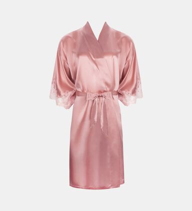 Silk Satin Negligee Night Robe