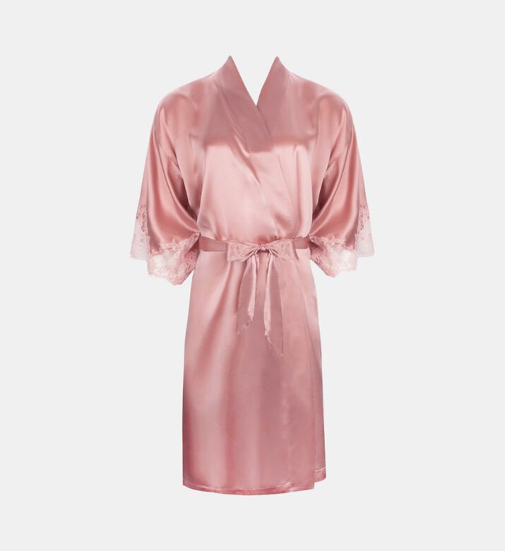 Silk Satin Negligee Night Robe