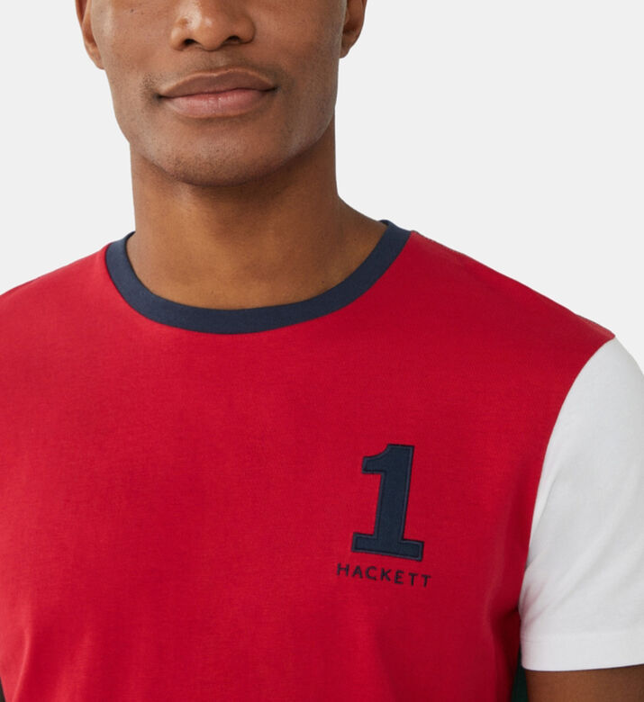 تيشيرت قطن بطبعة رقم هيرتيج