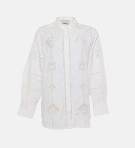 Soeline Embroidered Button-down Shirt