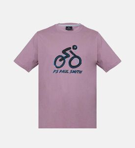 Cotton Cycling Graphic T-shirt
