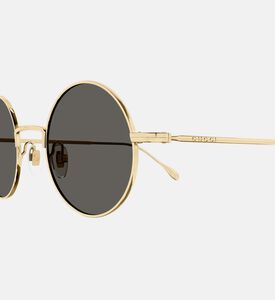 نظارة شمسية مستوحاة من الطراز الريترو بإطار دائري 44