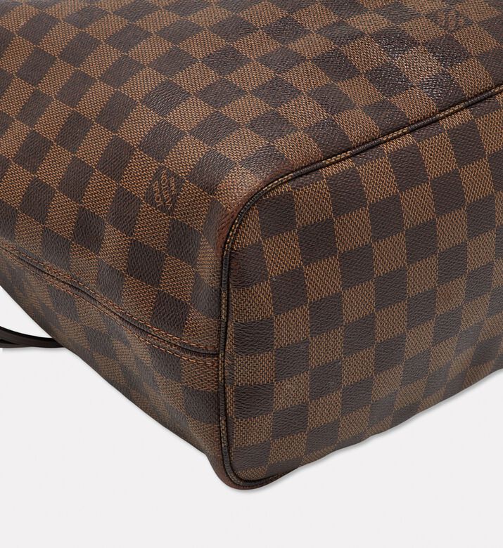 Louis Vuitton Preowned Louis Vuitton Damier Ebene Canvas Neverfull Bag, Packshot View