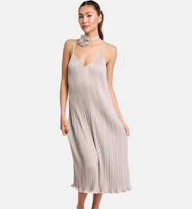Love Joy Pleated Midi Gown Love Joy Pleated Midi Gown