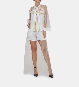 Iris Silk Lined Top Short Set Iris Silk Lined Top Short Set