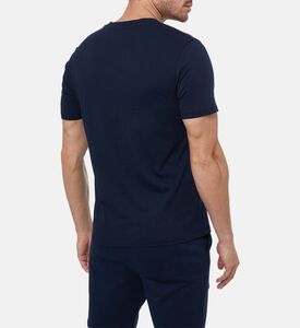 Zadig et Voltaire Logo-print Short-sleeve T-shirt, Dark-navy, Xl, Model View