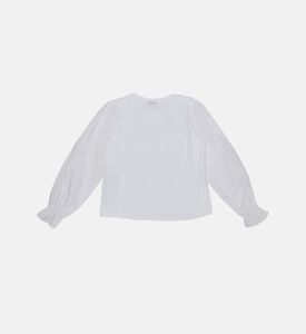 فتاة مايكرو حجر الراين تي شيرت