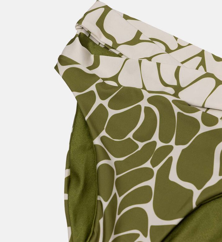 قطعة بيكيني سفلية مطبوعة