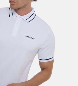 Hackett London Polo Hs, White, S, Model View