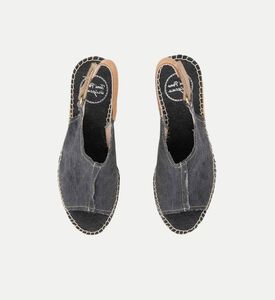 Toni Pons Lugano Cotton Blend Platform High-wedge Espadrille, Packshot View