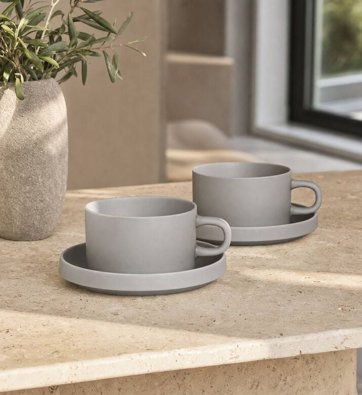 Blomus Mirage Tea Cup 2-piece Set, Model View