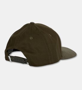Les Deux Structured Logo Baseball Cap, Olive, Fs, Packshot View