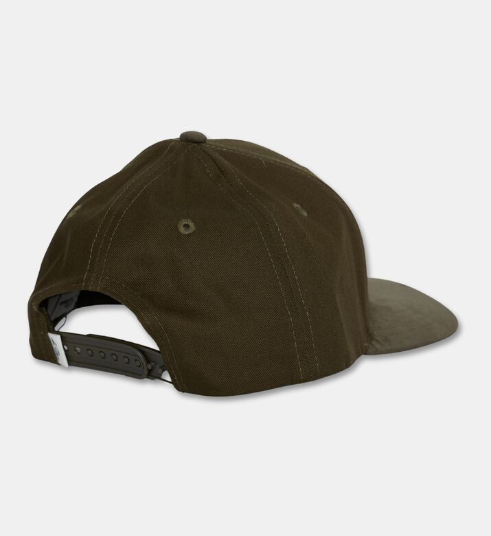 Les Deux Structured Logo Baseball Cap, Olive, Fs, Packshot View