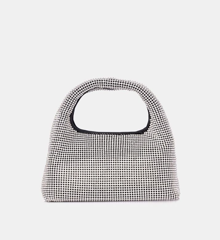 The Rhinestone Mini Sack Bag