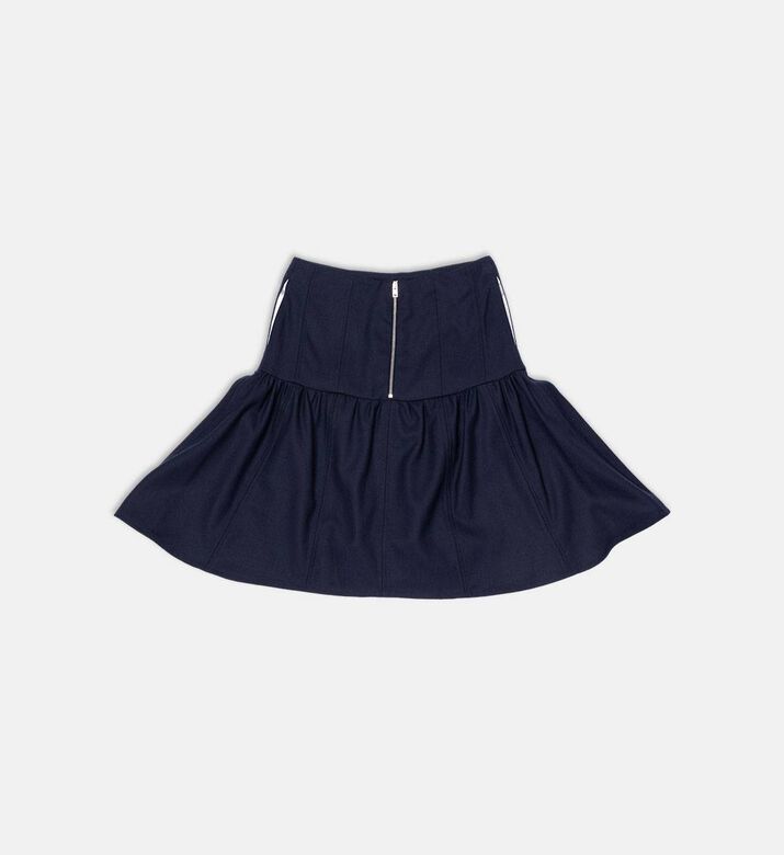 Pleated Flared Mini Skirt Pleated Flared Mini Skirt