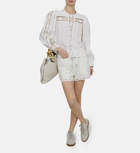 Safa Openwork Cotton Shorts