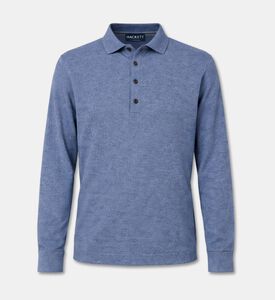 Hackett London Button Placket Long-sleeve Sweater, Packshot View