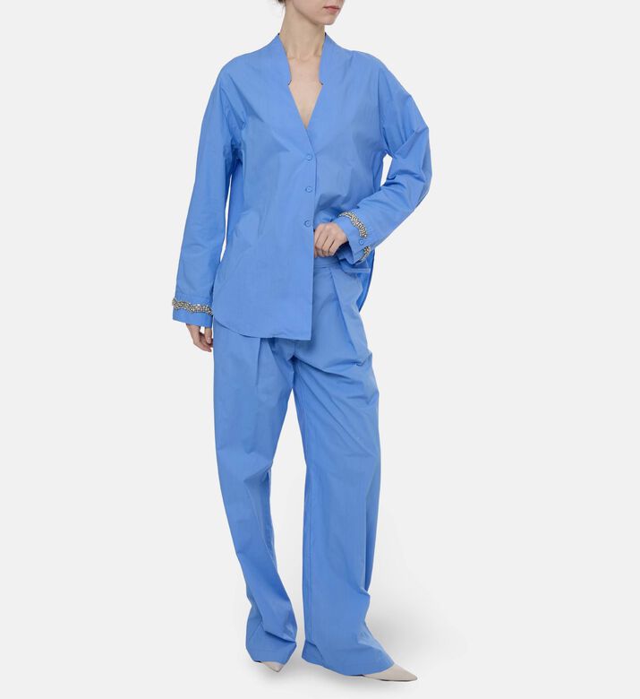 Forte-Forte Pleated Regular-fit Pants, Model View