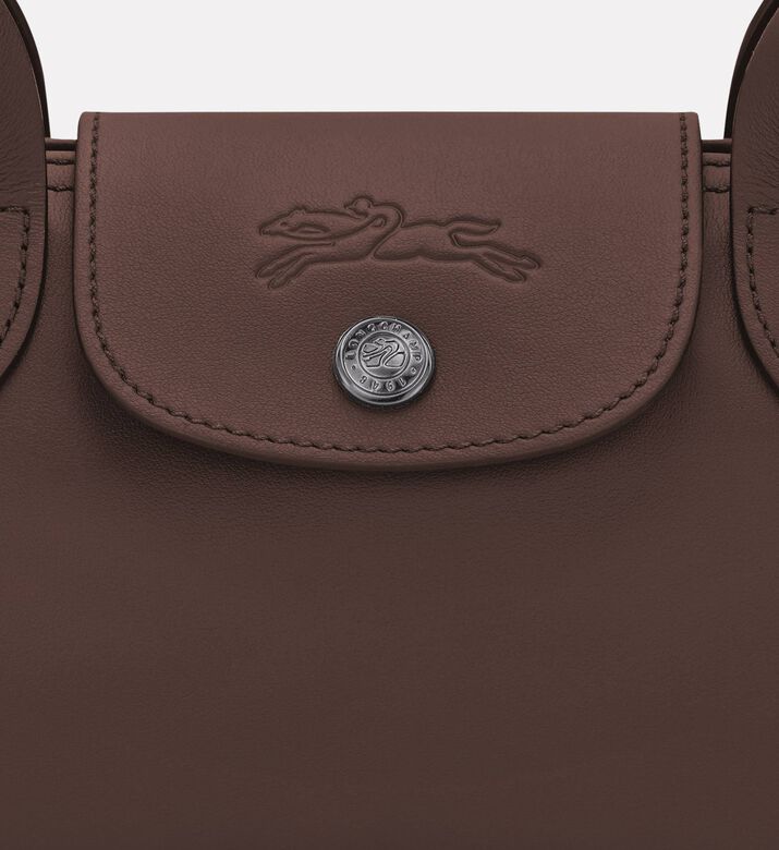 Longchamp Compact Leather Shoulder Bag, Packshot View