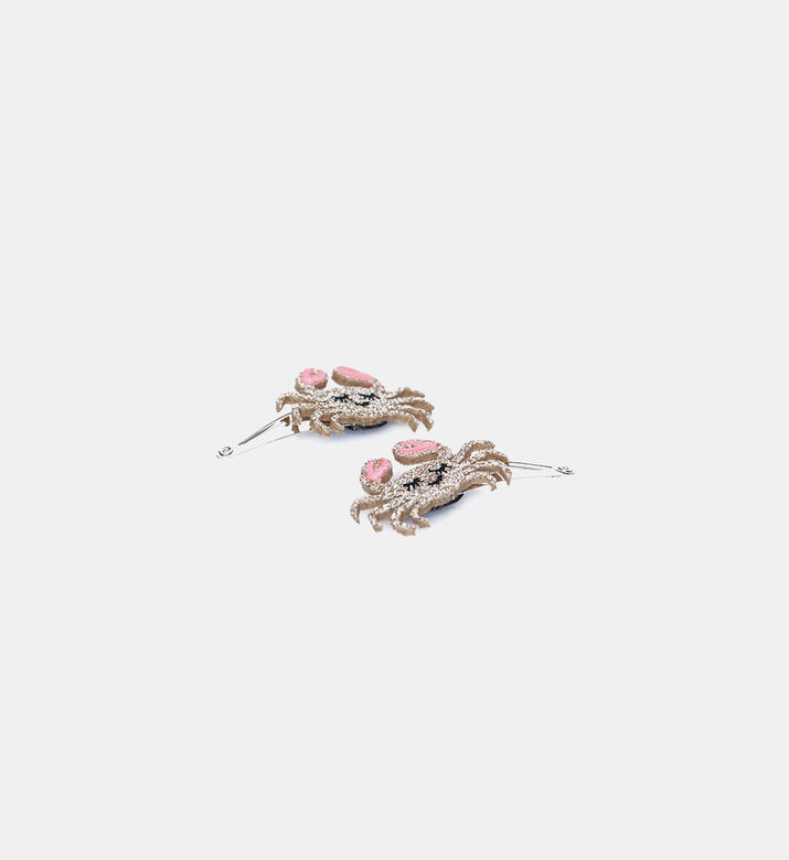 Crab Hair Clips Set