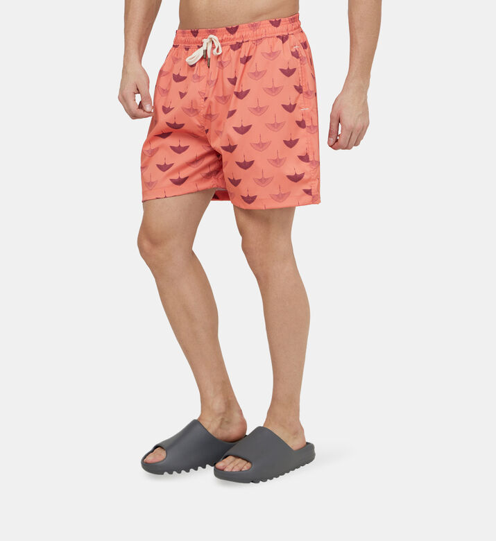 Koro1 Salmon Classic Cut Swim Trunk