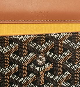 Goyard Preowned Goyard Goyardine Coated Canvas Leather Mini Monte Carlo Case, Packshot View
