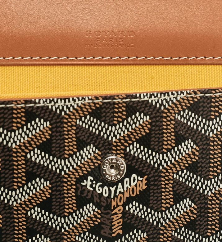 Goyard Preowned Goyard Goyardine Coated Canvas Leather Mini Monte Carlo Case, Packshot View