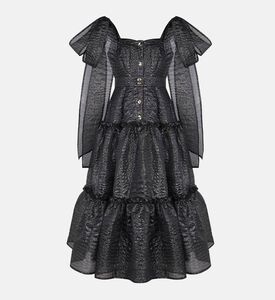 Sleeveless Square Neck Dress