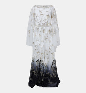 Golden Shimmers Kaftan Dress