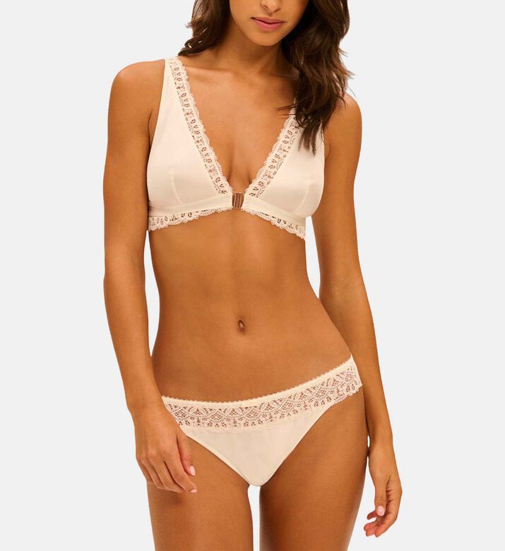 Symphonie Embroidered Wireless Bra