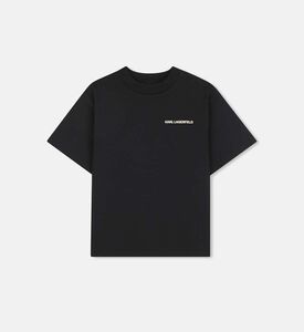 تيشيرت بقطن ثقيل بنقشة بارزة