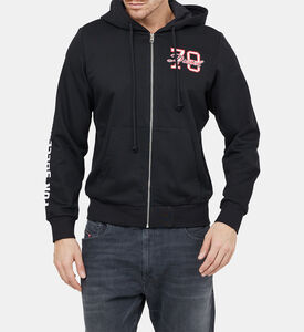 S-ginn Zip-up Cotton-blend Hoodie