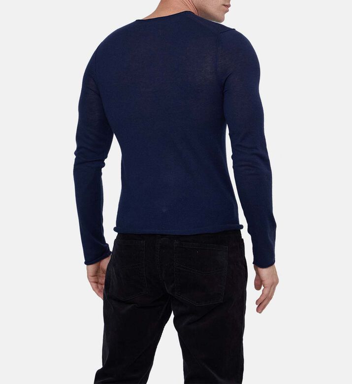 سترة تيس شبه شفافة كشمير