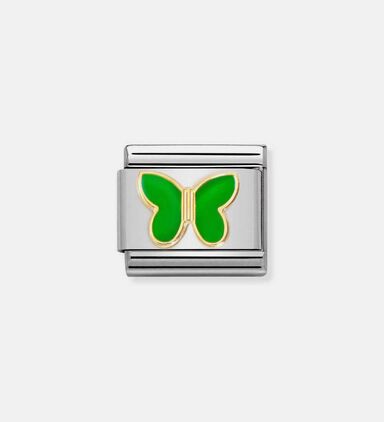 Composable Classic Link Gold Butterfly Charm