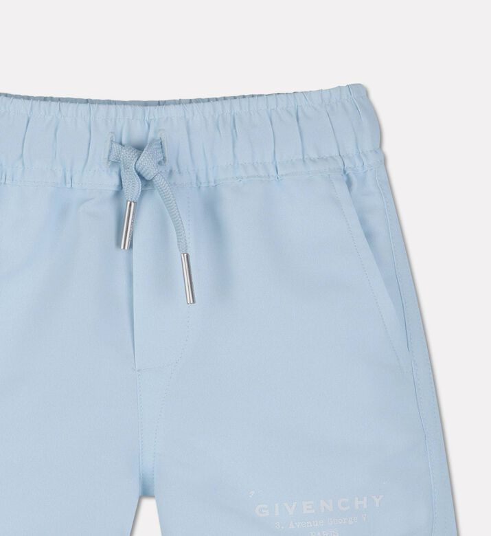 Givenchy Drawstring Logo Surfer Swim Shorts, Packshot View