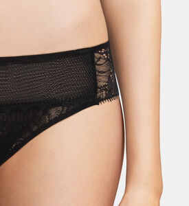 Day-to-night Lace-inlay Briefs
