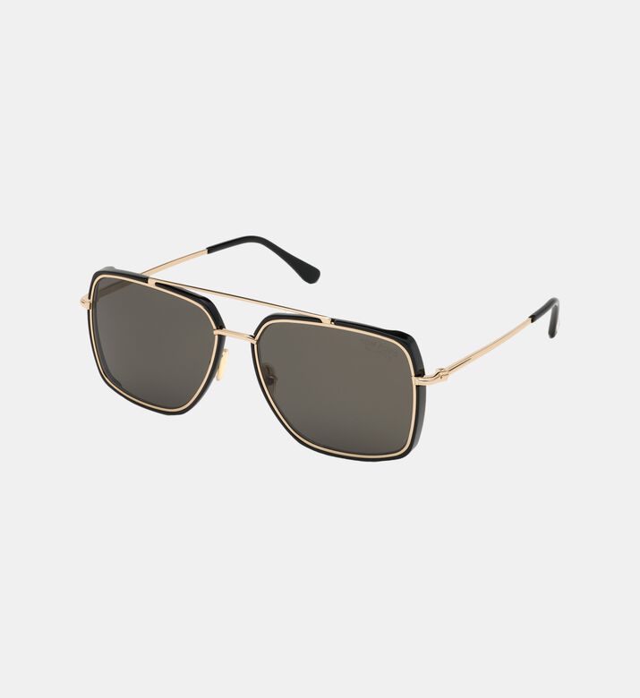 Acetate Pilot Frame Sunglasses 60