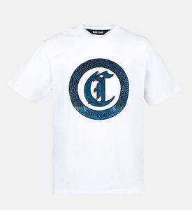 Snake-print Cotton T-shirt