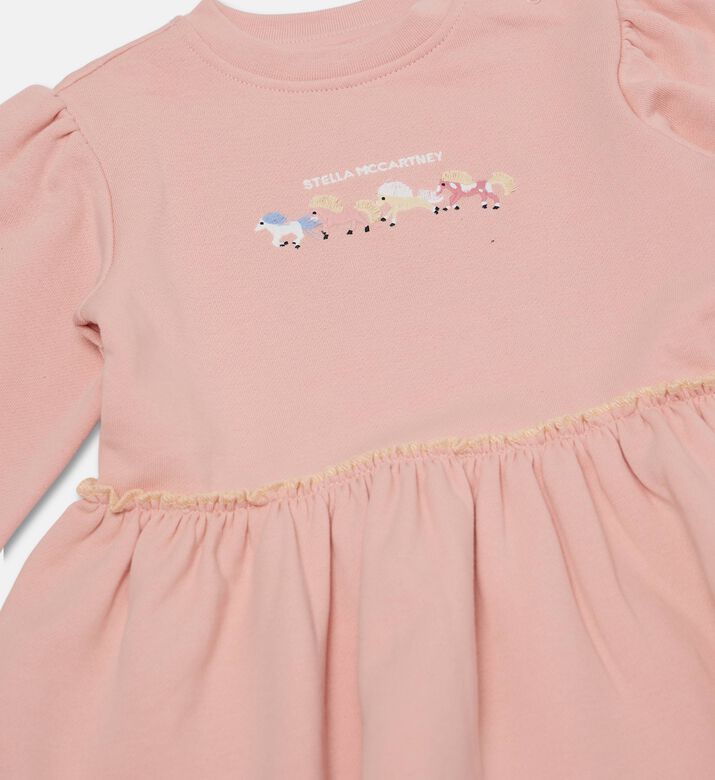 Stella McCartney Crewneck Fleece Dress, Packshot View