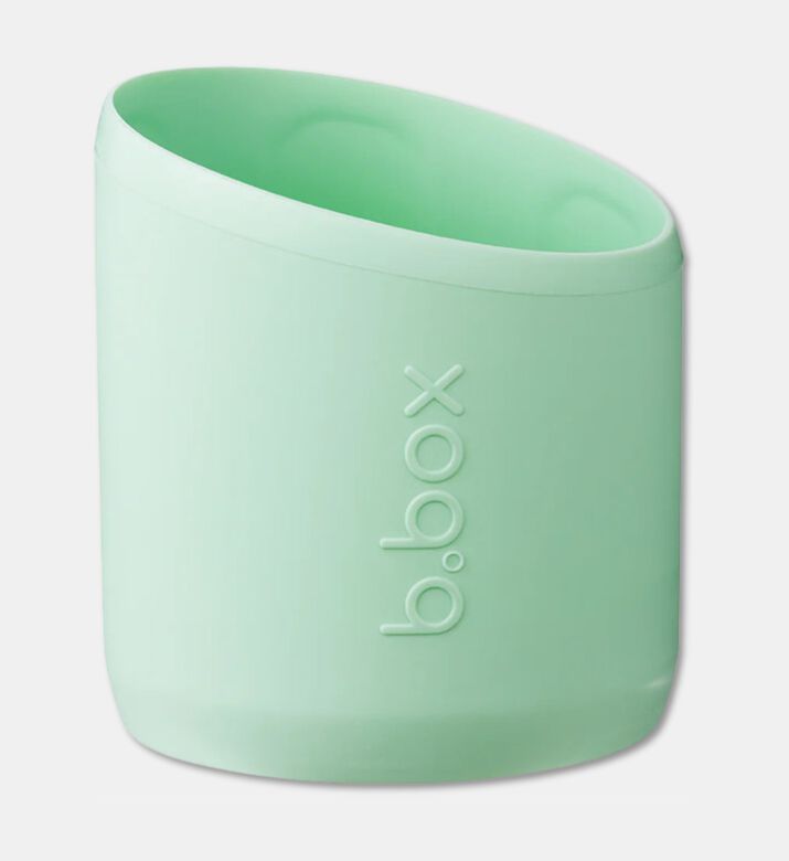 B.Box Silicone Sleeve For Water Bottle, Light-green, Packshot View