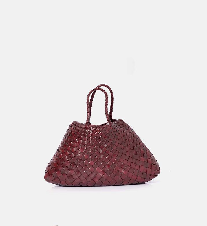 Dragon Diffusion Santa Croce Small Leather Bag, Burgundy, Packshot View