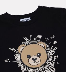 Moschino BKT Teddy Bear Graphic T-shirt, Black, 8y, Packshot View